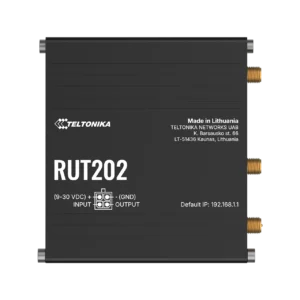 Teltonika 4G/LTE WiFi 4 Industrial Cellular Router | RUT202