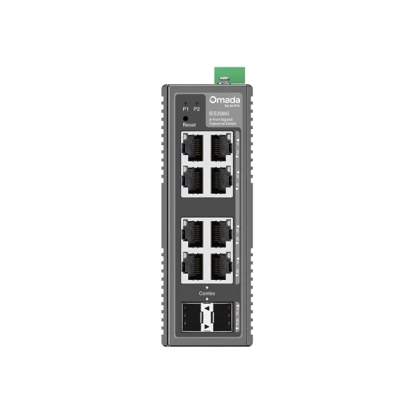 TP-Link Omada 8-Port Gigabit Industrial Easy Managed Switch with 6 Gigabit Ports and 2 SFP Ports - Image 2