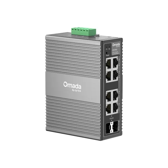 TP-Link Omada 8-Port Gigabit Industrial Easy Managed Switch with 6 Gigabit Ports and 2 SFP Ports - Image 3