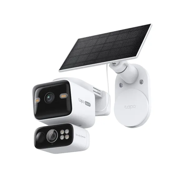 TP-Link Tapo 2K Dual-Lens Pan/Tilt Solar Wi-Fi Security Camera Kit | C645D-KIT - Image 2