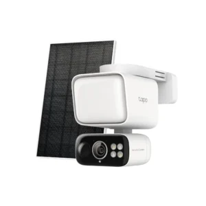 TP-Link Tapo 2K Floodlight Pan/Tilt Solar Wi-Fi Security Camera Kit | C615F-KIT