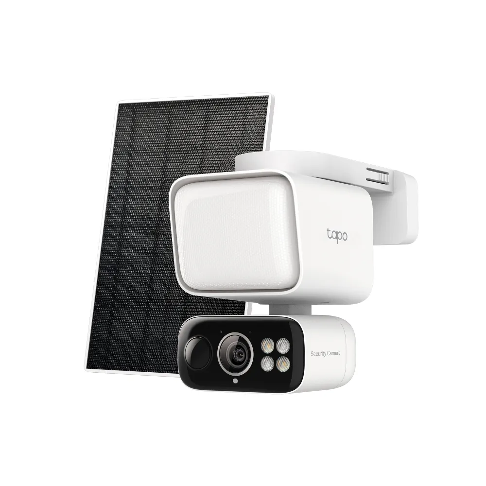 TP-Link Tapo 2K Floodlight Pan/Tilt Solar Wi-Fi Security Camera Kit | C615F-KIT
