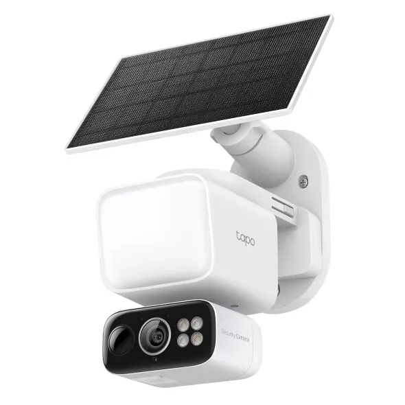 TP-Link Tapo 2K Floodlight Pan/Tilt Solar Wi-Fi Security Camera Kit | C615F-KIT - Image 2