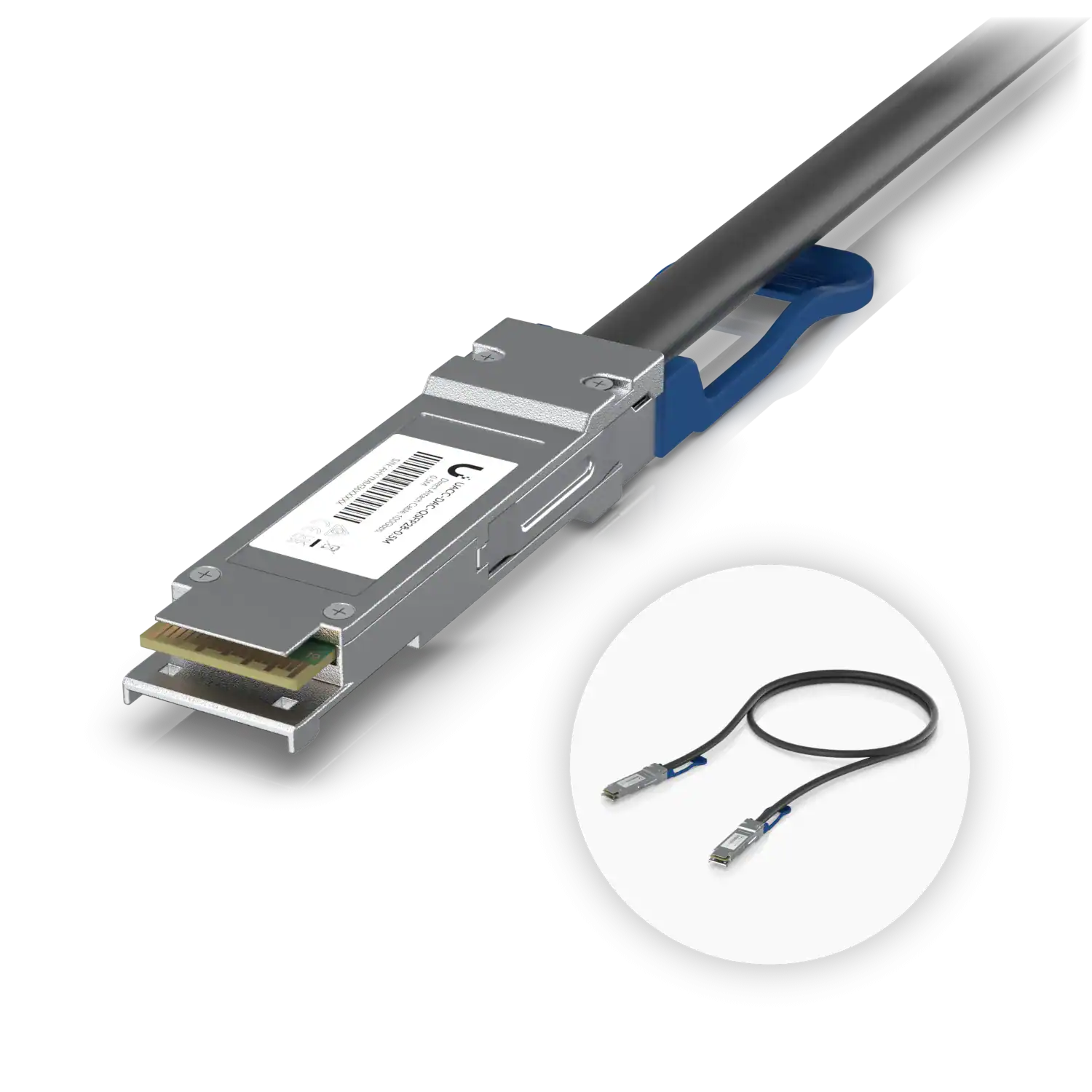 Ubiquiti UniFi 100G Direct Attach Cable, 1m | UACC-DAC-QSFP28-1M - Image 2