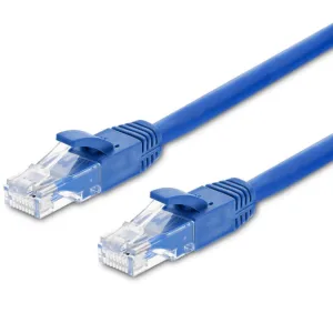 Acconet CAT6 1m UTP Flylead (Patch Lead) Blue | CAT6-FLY-1-BLUE