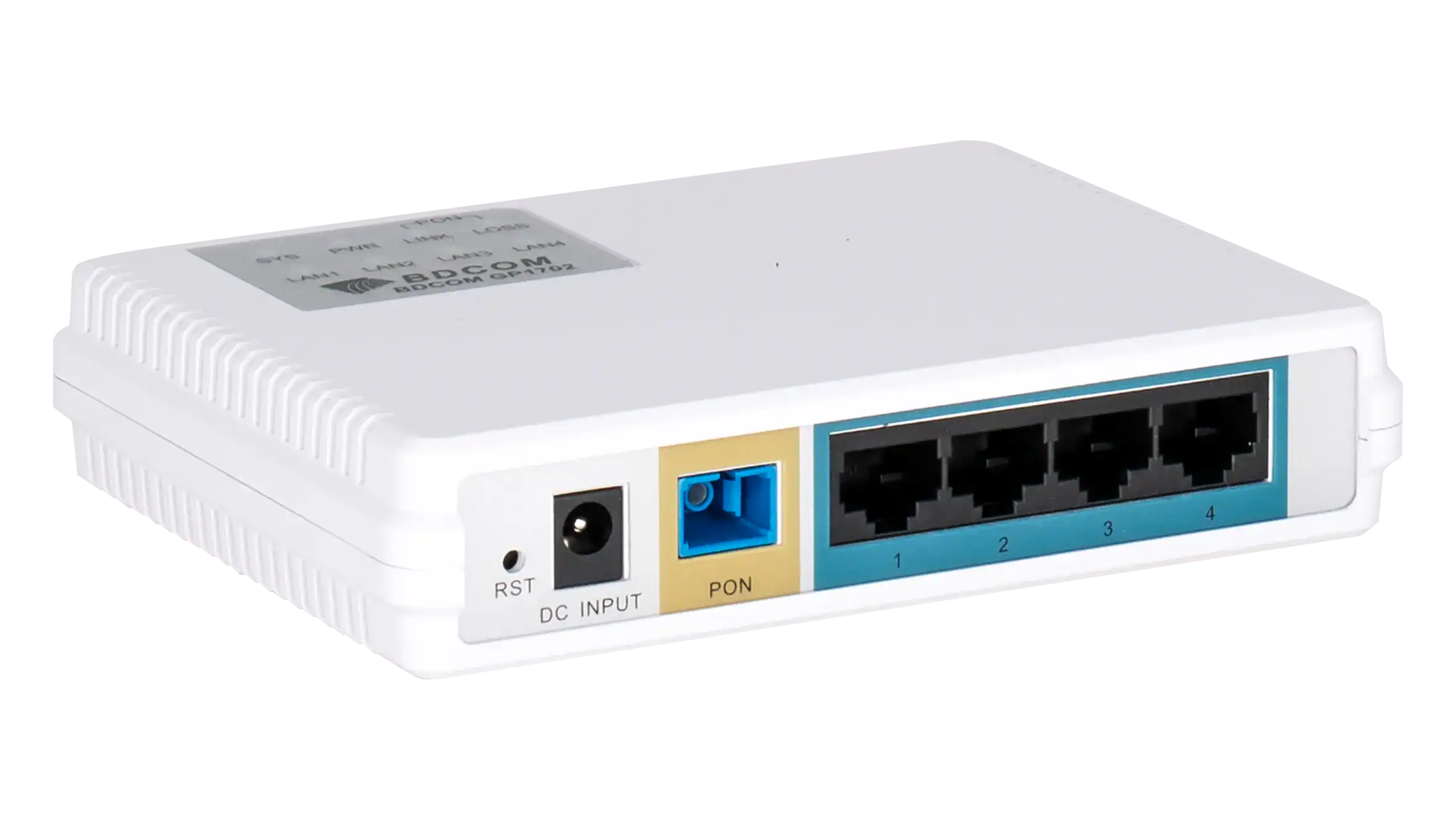 BDCOM xPON 1-Port xPON (SC/UPC), 4 x GB LAN | GP1702-4G - Image 2