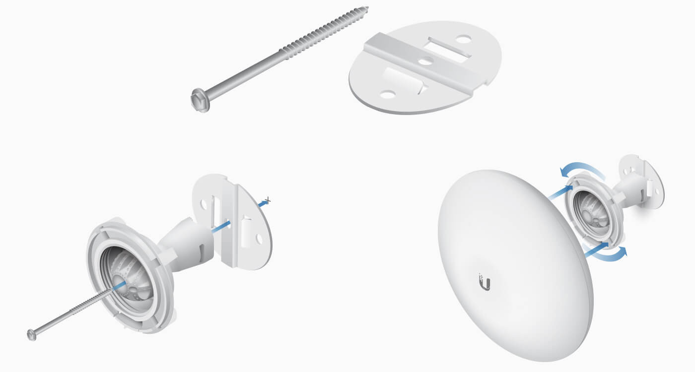 Ubiquiti UISP airMAX Nanobeam M5 16dBi Includes PoE injector | NBE-M5-16 - Image 6