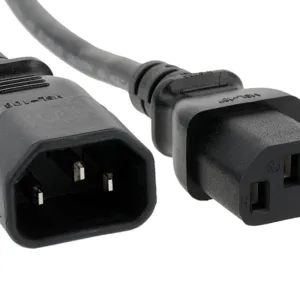 Power Cord - Kettle Cord (C13) Male-Female Extension Cable, 1.8 Meter