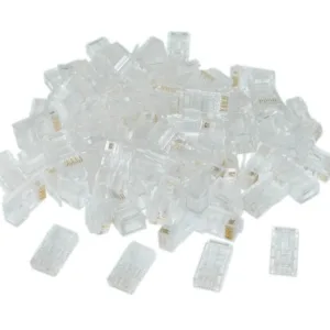 Acconet CAT5e RJ45 Connectors, Stranded/Solid Core, 50 Pack