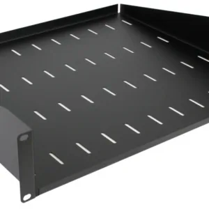 2U Fixed Rack Front Mount Shelf 315mm Deep Tray | RM-SB-2U315
