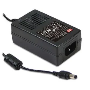 Mean Well - 25W AC-DC High Reliability Industrial Adaptor.