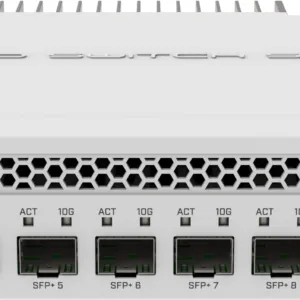 MikroTik Cloud Router Switch 8 Port SFP+ with PoE Input | CRS309-1G-8S+IN