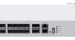 MikroTik Cloud RouterSwitch 24Port SFP+ 2Port QSFP | CRS326-24S+2Q+RM - 24