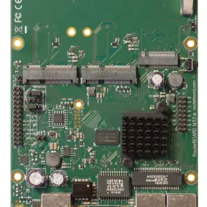 MikroTik RouterBOARD M33G with 3 Gigabit LAN, 2 MiniPCI-e, 2 Sim slot, USB 3.0, PoE in
