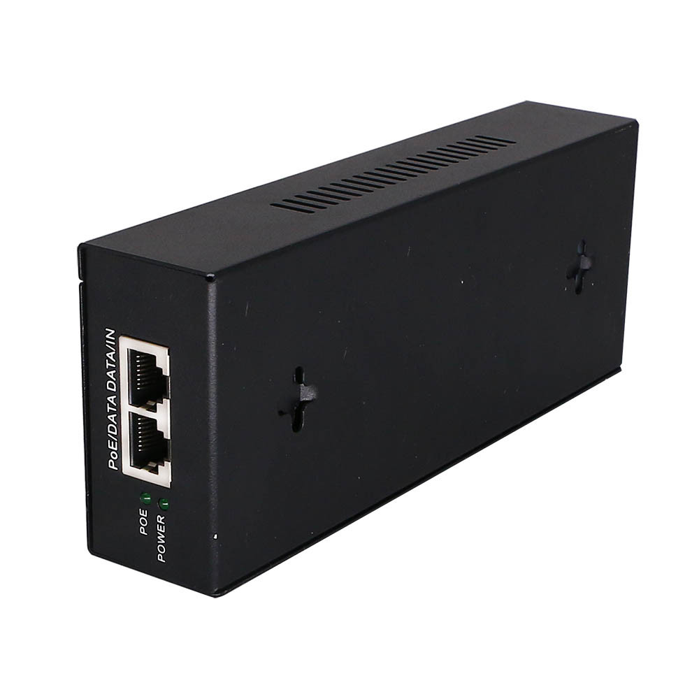 Gigabit Power over Ethernet (PoE) 55V, 1.63Amp 90 Watt (2 x RJ45) & Cord. - Image 4