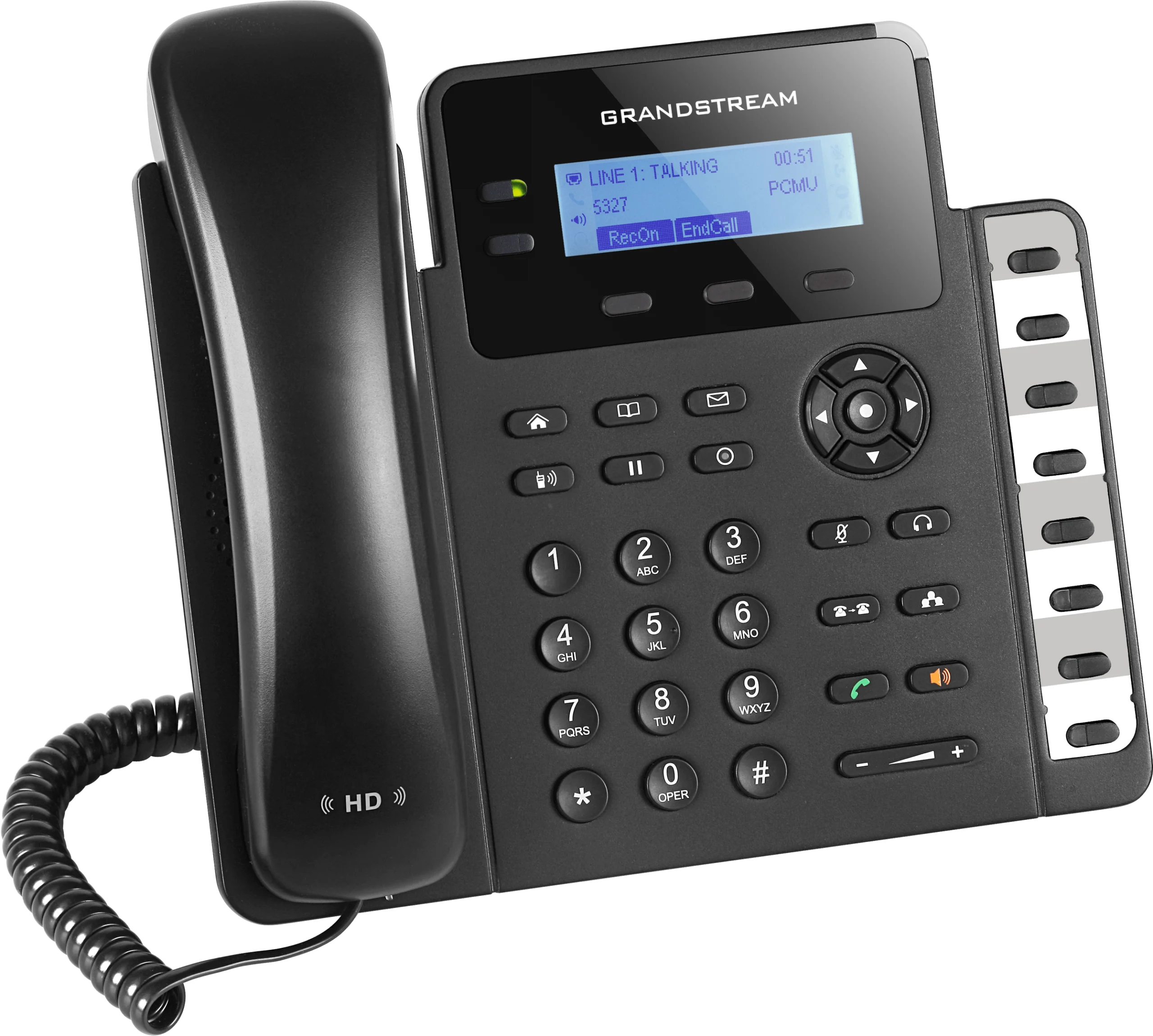 Grandstream 2 Line Gigabit Desk Phone | GXP1628 - Image 3