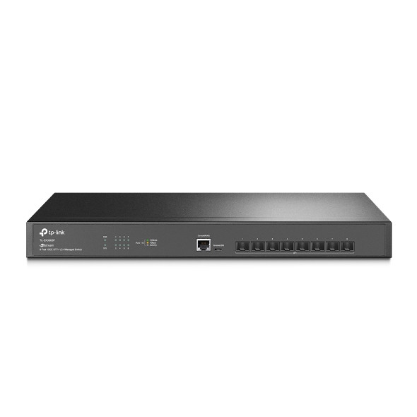 TP-Link JetStream 8-Port 10GE SFP+ L2+ Managed Fiber Switch