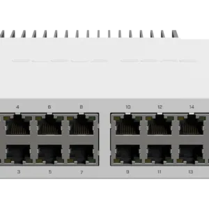 MikroTik Cloud Core 16 Port Gigabit 2SFP+ Passive Cooling Router | MT-RBCCR2004-16G-2S+PC
