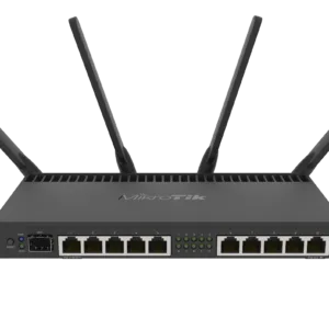 MikroTik 10-port Gigabit 1-SFP+ AC WiFi Router | RB4011iGS+5HacQ2H