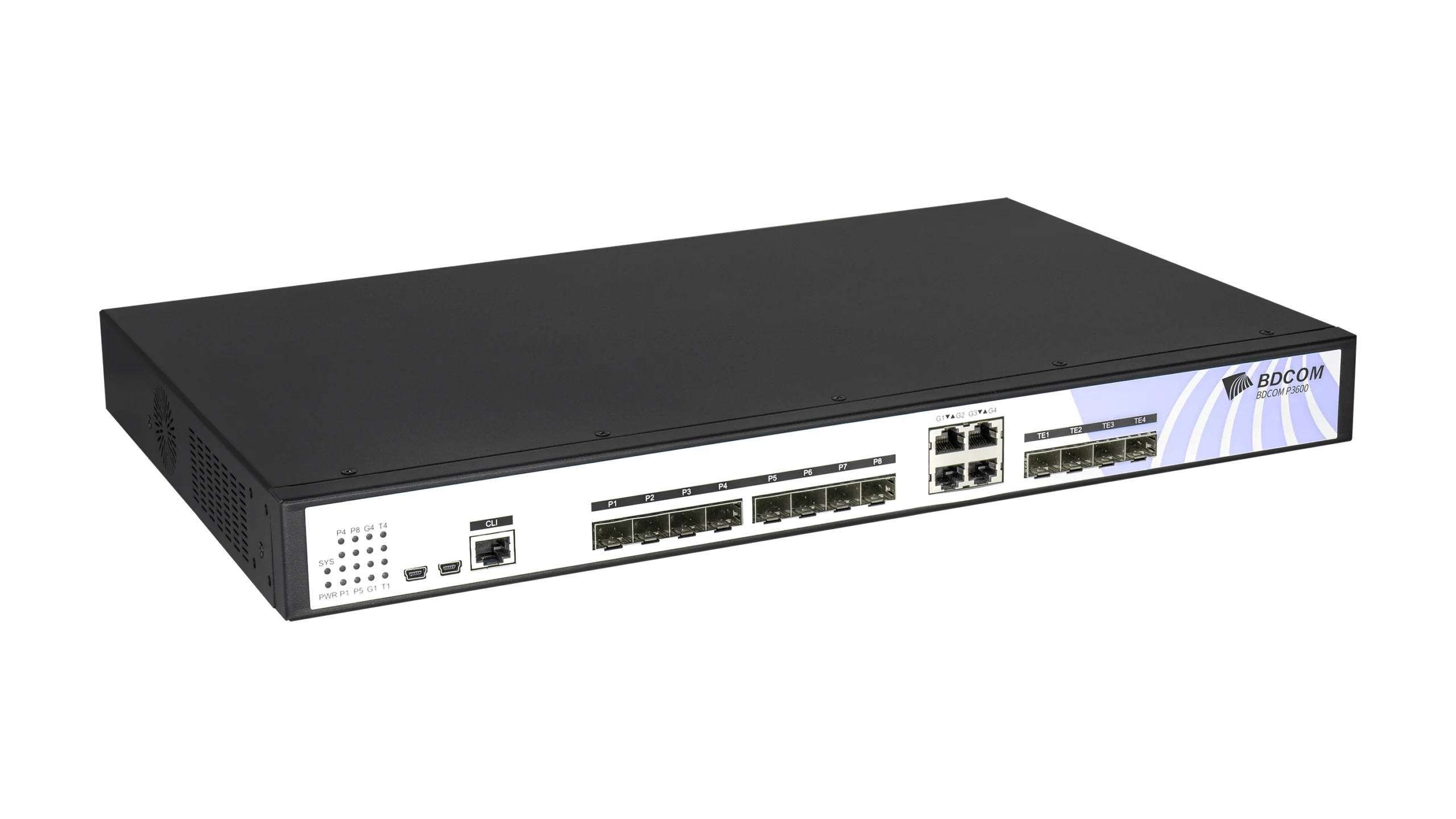 BDCOM 8 Port EPON OLT Headend - Dual AC PSU - Image 2