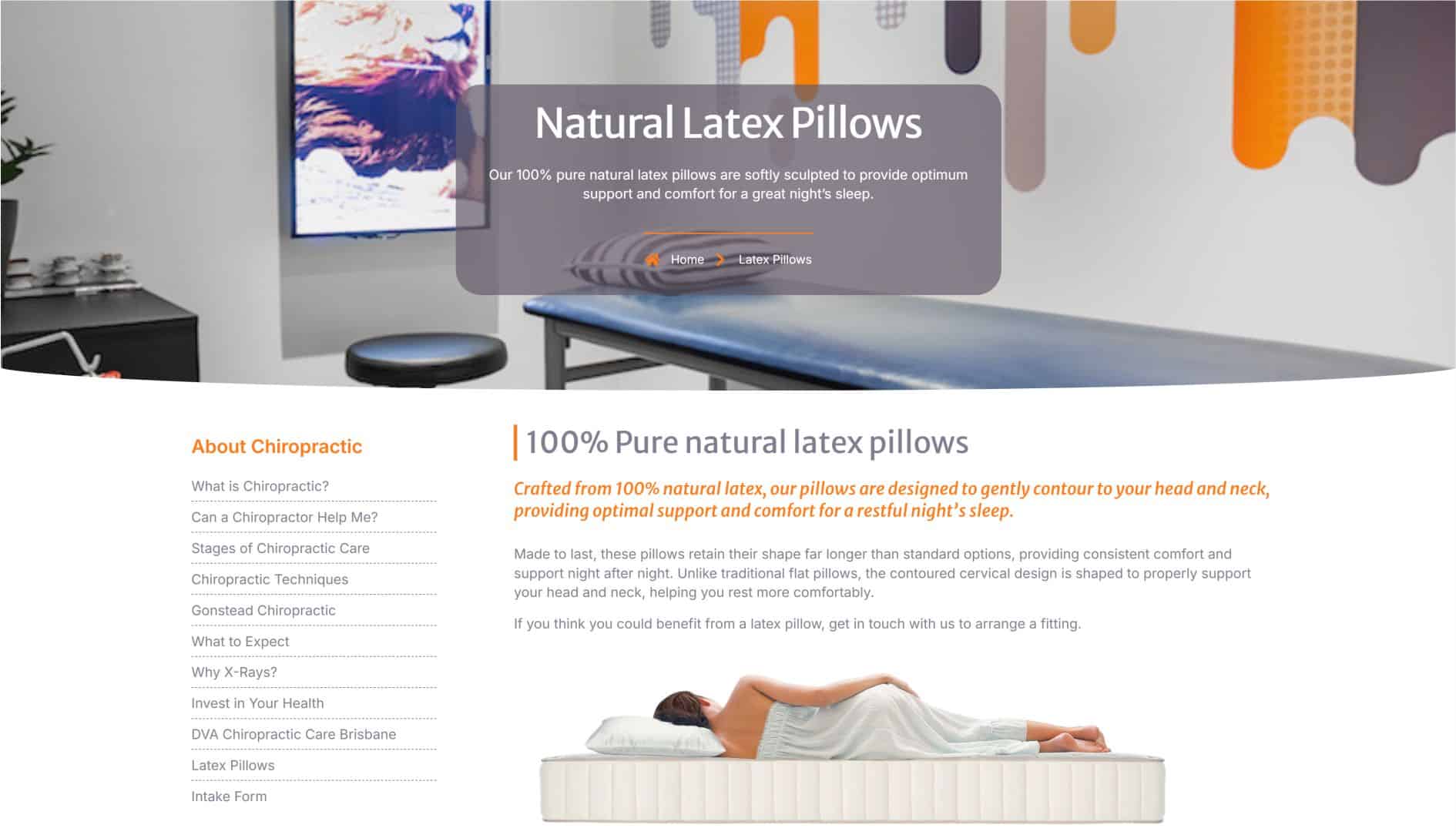 Natural latex pillows for better sleep and neck support from Geeks On Call IT Support.